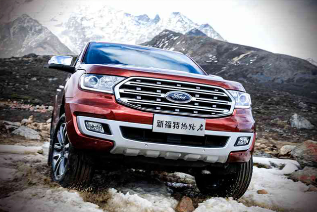 It’s the only tough off-road SUV of Ford in China-Ford Everest U375